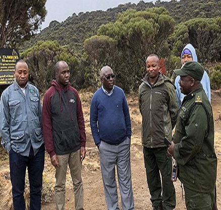 MKURUGENZI MKUU WA NEMC ATEMBELEA HIFADHI YA TAIFA YA KILIMANJARO KUTATHMINI ATHARI YA MOTO. cover image