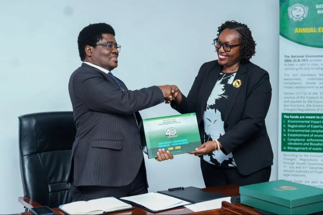 NKM OFISI YA MAKAMU WA RAIS (MAZINGIRA) DKT. MADUHU KAZI AZURU NEMC
