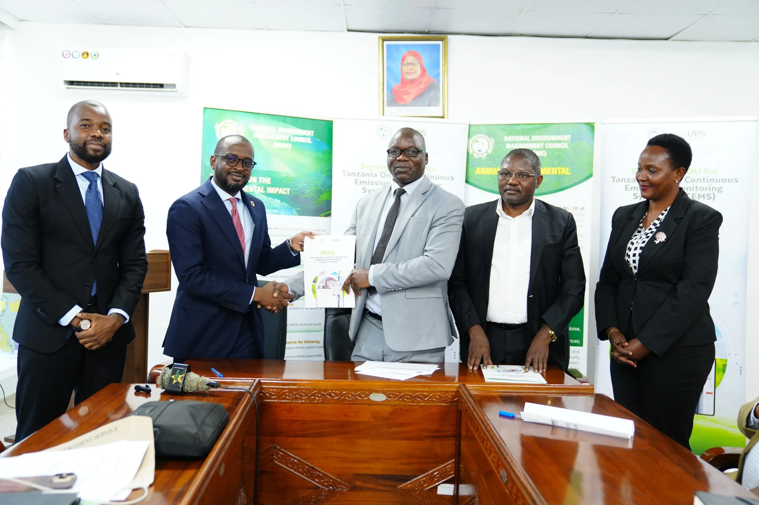 YASAINI MAKUBALIANO YA AWALI NA UPS KUANZISHA MFUMO WA KIDIGITALI WA UFUATILIAJI WA UCHAFUZI WA MAZINGIRA