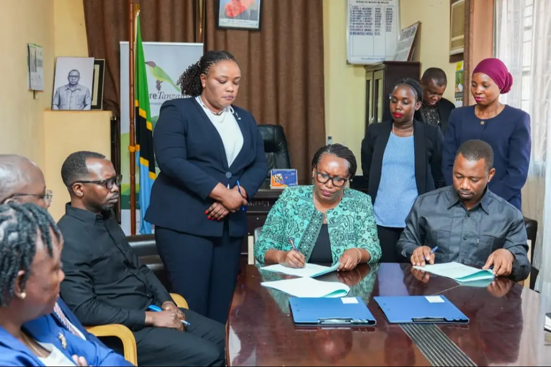 NEMC YASHIRIKI HAFLA YA KUKABIDHI MALI ZA MRADI WA KUHIMILI MABADILIKO YA TABIANCHI - KONGWA